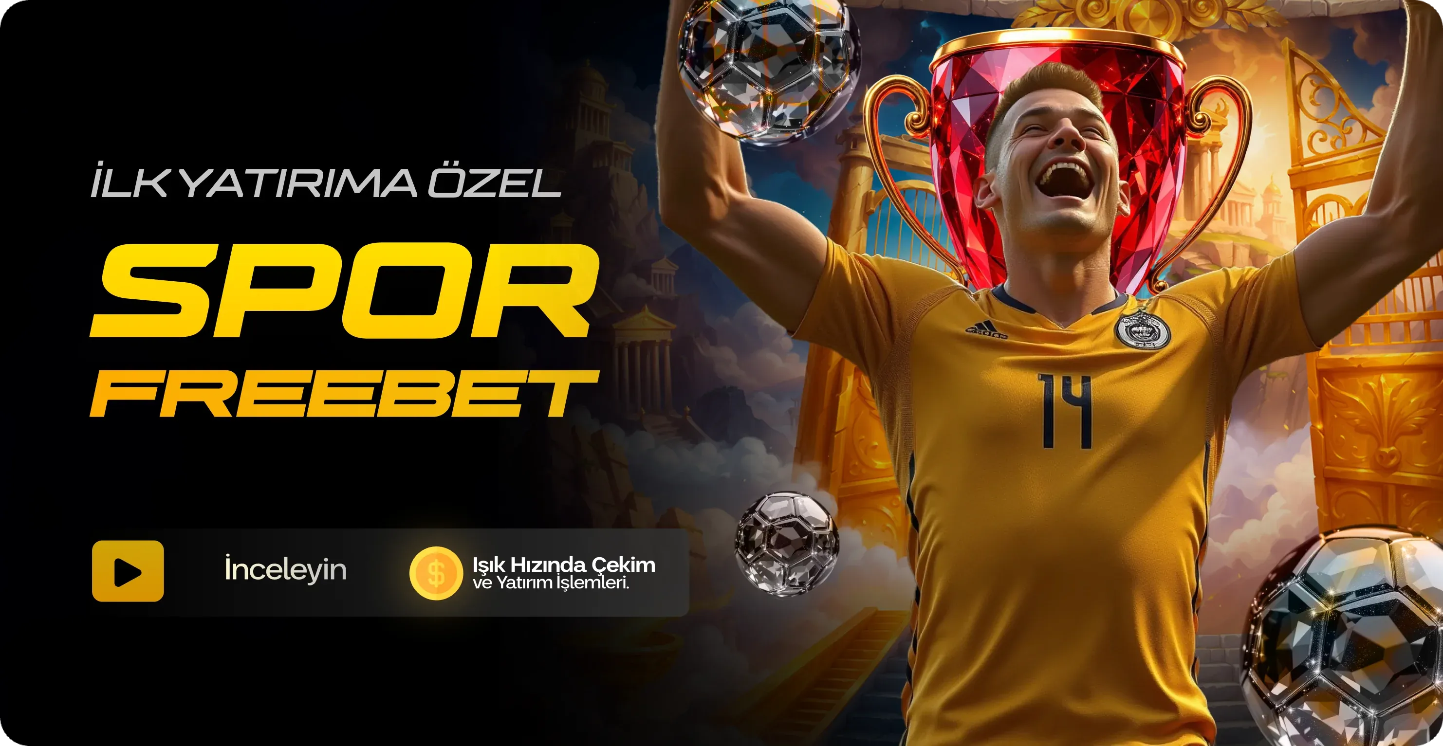İLK YATIRIMA ÖZEL SPOR  FREEBET