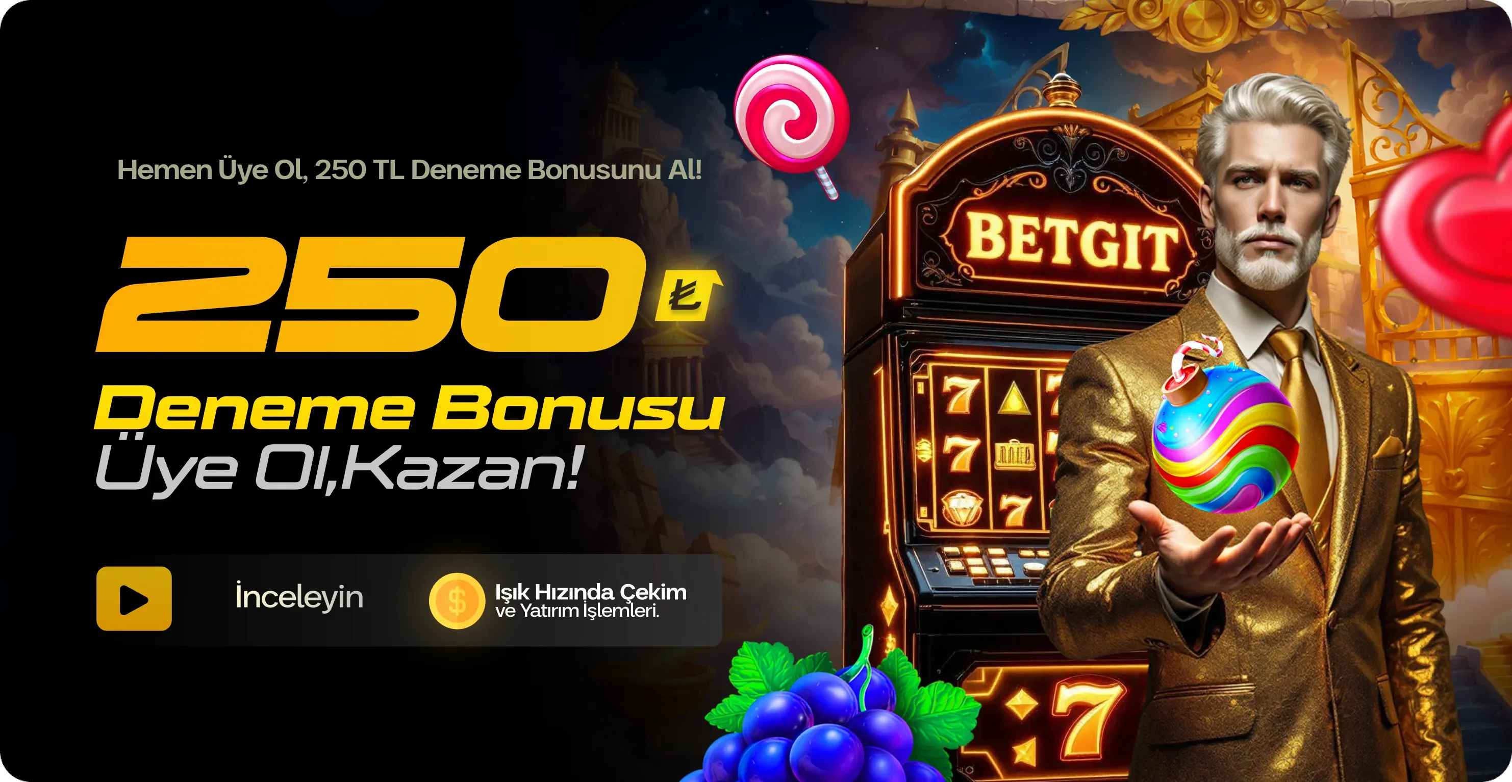 250₺ Deneme Bonusu
